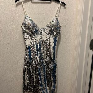 PRINCESS POLLY MINA SEQUIN/SPARKLE DRESS NWT ERAS TOUR DISCO BACHELORETTE NYE